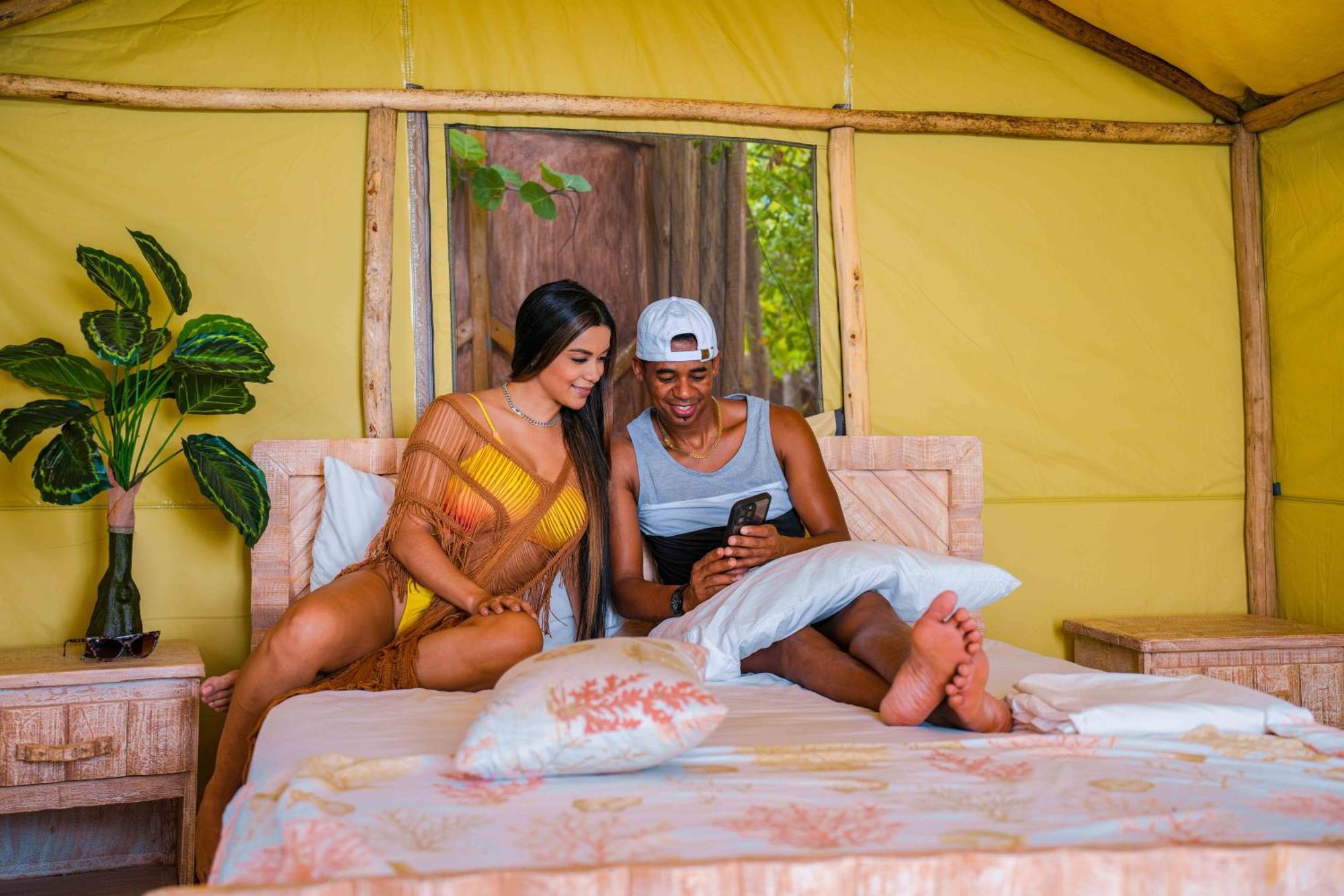 Glamping Ecolodge Cueva De Las Aguilas Pedernales Extérieur photo