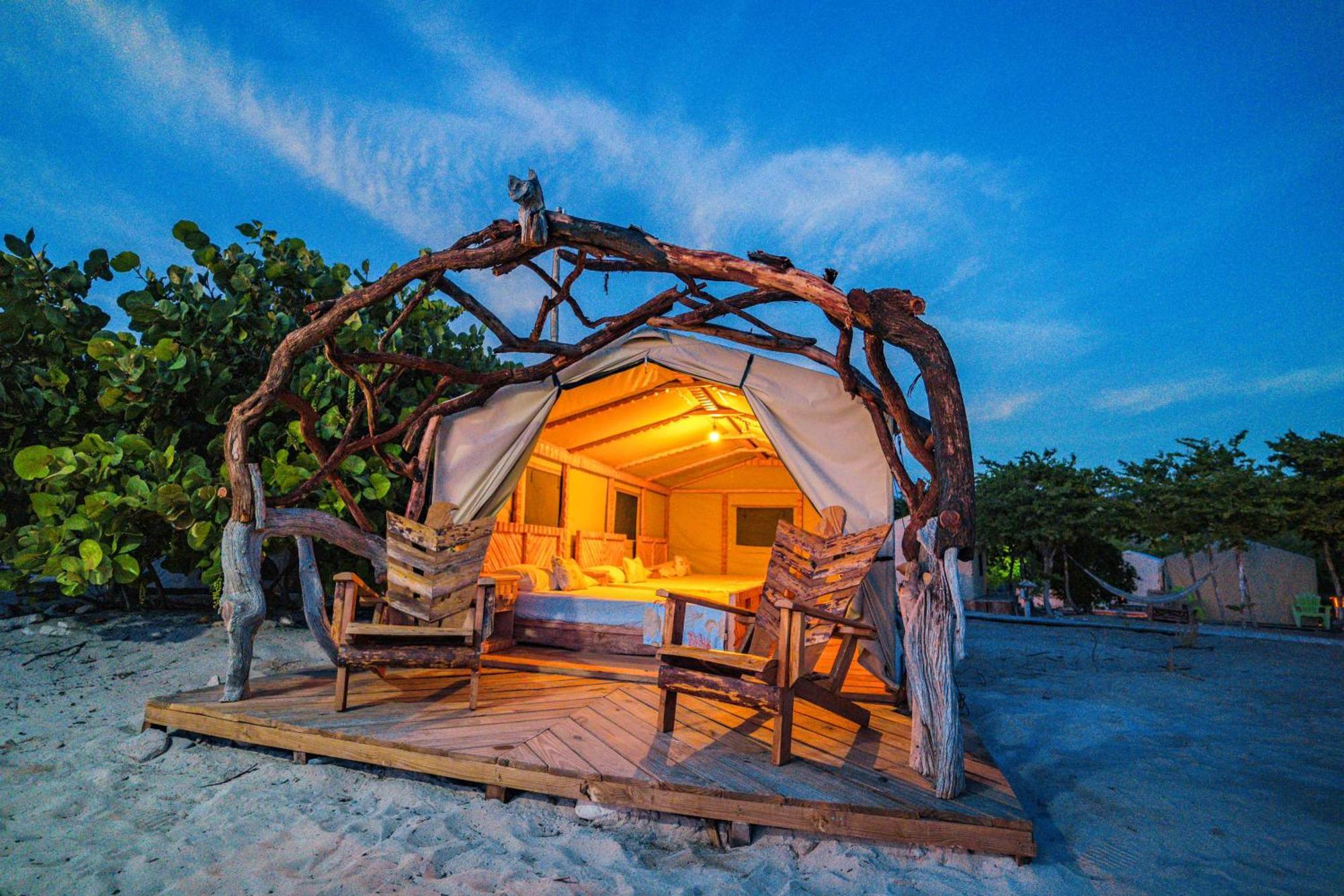 Glamping Ecolodge Cueva De Las Aguilas Pedernales Extérieur photo